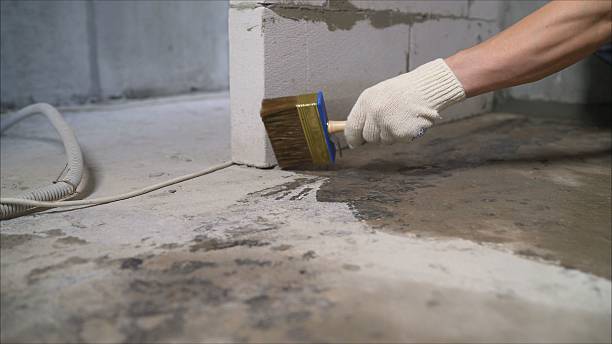 SJ Waterproofing Pros Emergency Waterproofing coverage map for Broadway, VA and surrounding area